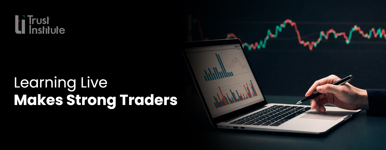 traders analysing volatile market charts-trust institute