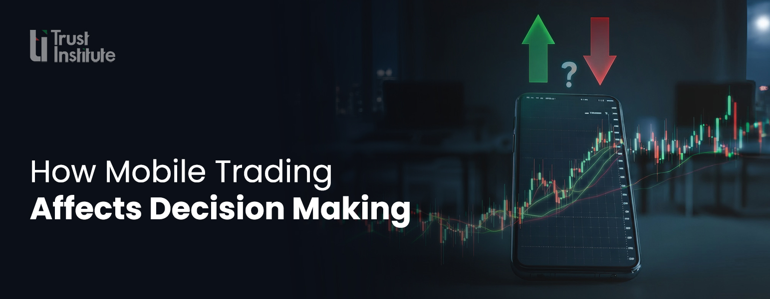 mobile trading app chart interface