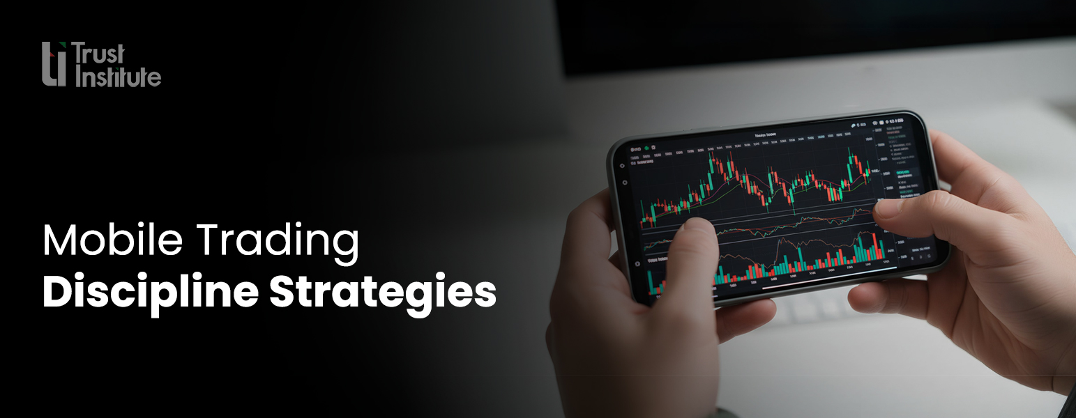 forex trading on smartphone screen